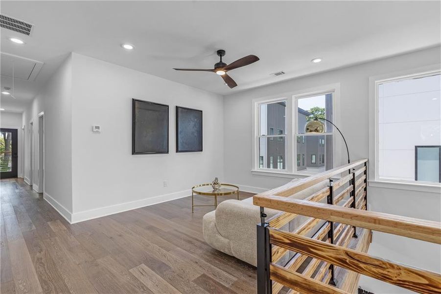 Furnished interior view inside a new home in , Atlanta (Image 13).