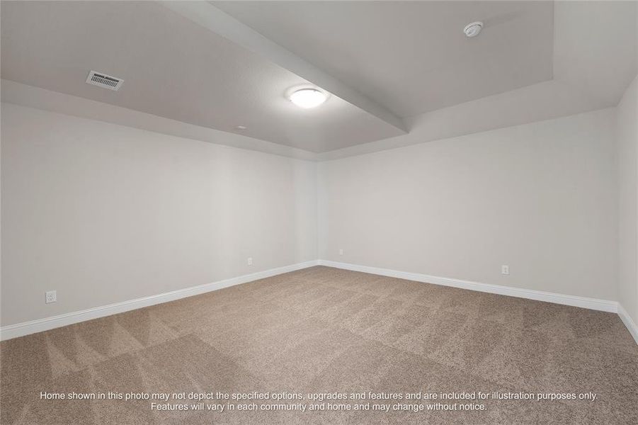 Spacious, unfurnished interior of a new home in Ridgepoint - Phase 1, Midlothian (Image 7).