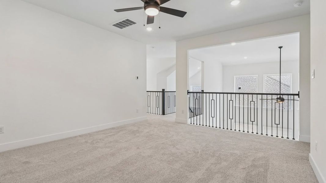 Spacious, unfurnished interior of a new home in The Woodland Hills 50', Willis (Image 33). Spacious, unfurnished interior of a new home in The Woodland Hills 50', Willis (Image 33).