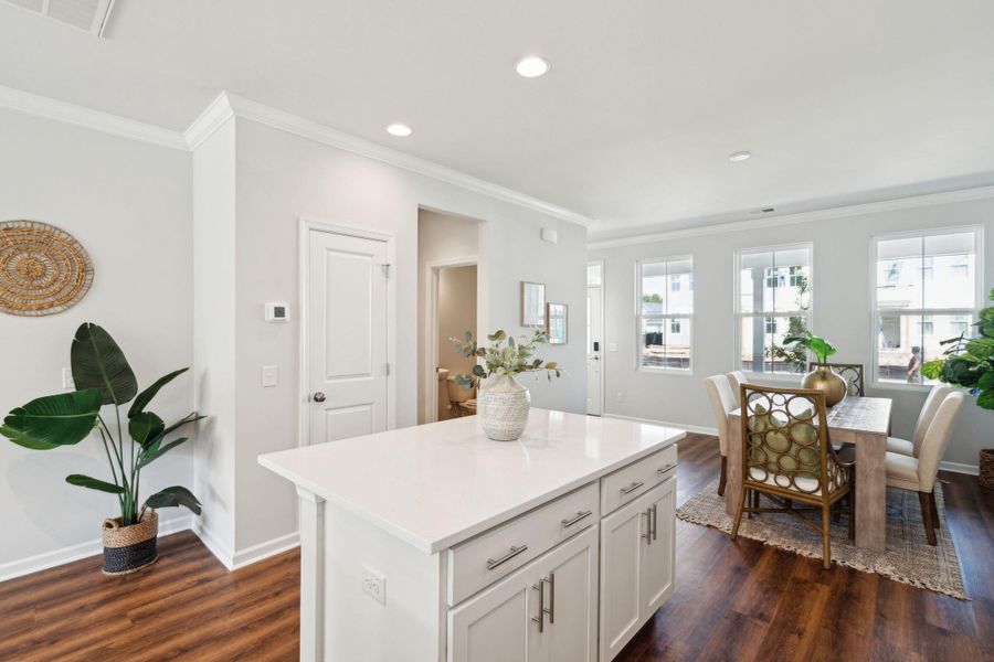 Furnished interior view inside a new home in Nexton, Summerville (Image 9).