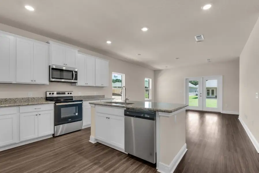 Representative furnished interior of a home built from the Seaside by Holiday Builders in Mahogany At Jubilee, Milton (Image 3).