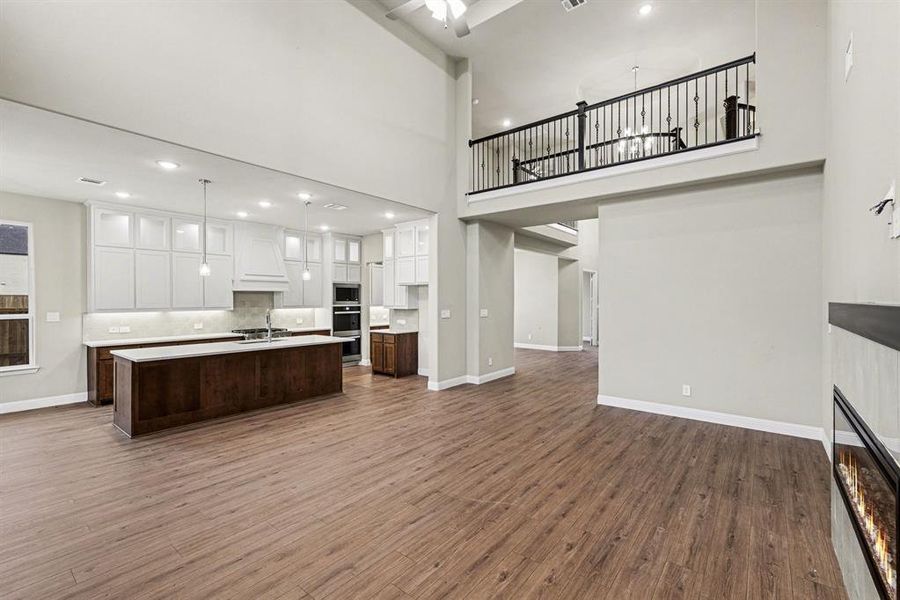 Furnished interior view inside a new home in , Prosper (Image 5).