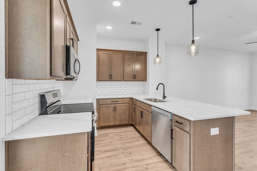 Furnished interior view inside a new home in Oxford Station, Gallatin (Image 7). Furnished interior view inside a new home in Oxford Station, Gallatin (Image 7).