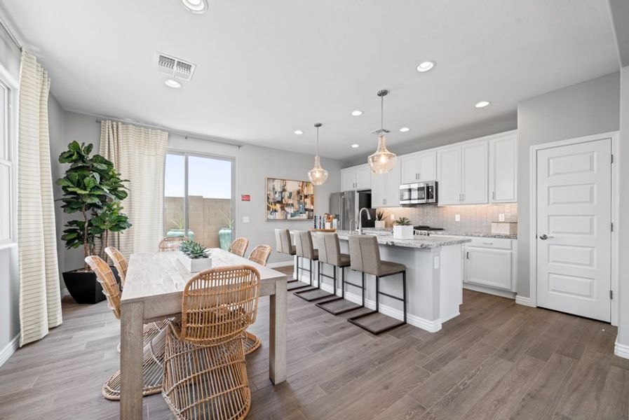 Furnished interior view inside a new home in Rancho Mercado, Surprise (Image 11).