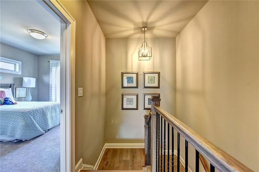 Hallway  ***Photos NOT OF ACTUAL Home but for representation Purposes only. Home is UNDER Construction- Photos are of a previously built Model House Freemont plan by The Providence Group