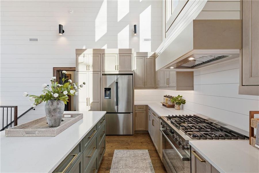 Furnished interior view inside a new home in , Young Harris (Image 10).