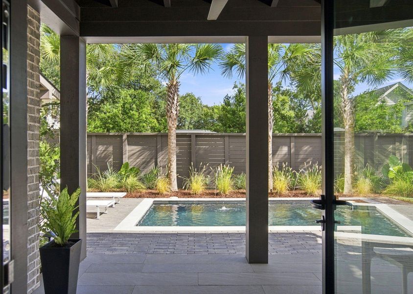 Exterior details and patio area of a home in , Mount Pleasant (Image 3).
