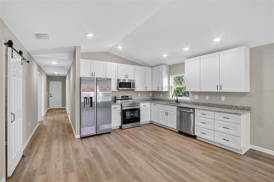 Furnished interior view inside a new home in , Fort Meade (Image 5).