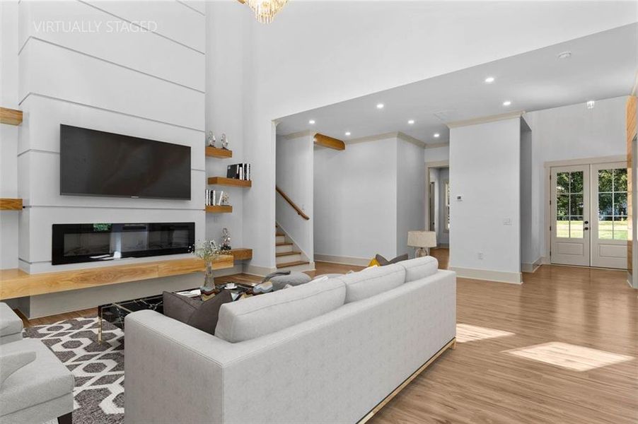 Furnished interior view inside a new home in , Powder Springs (Image 6).