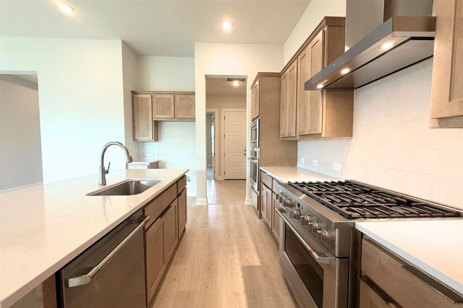 Furnished interior view inside a new home in Eagle’s Estates, Burleson (Image 7).