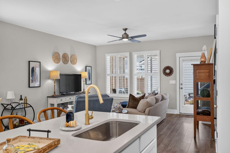 Furnished interior view inside a new home in Nexton - Midtown - The Park Collection, Summerville (Image 38). Furnished interior view inside a new home in Nexton - Midtown - The Park Collection, Summerville (Image 38).