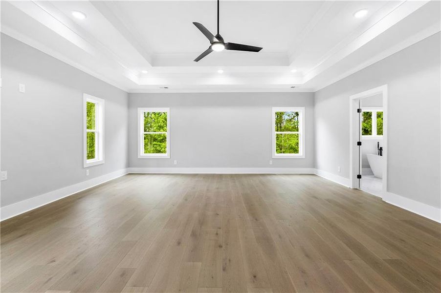 Spacious, unfurnished interior of a new home in , Brookhaven (Image 48).