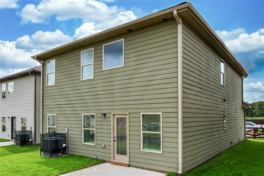 Exterior details and patio area of a home in Westminster, Covington (Image 3).