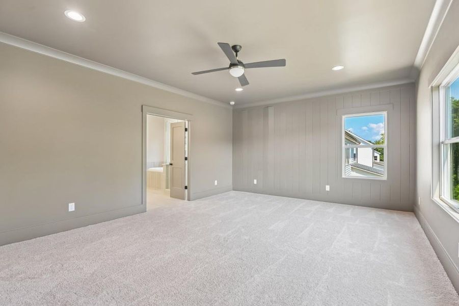 Spacious, unfurnished interior of a new home in Hillshire, Cumming (Image 25).