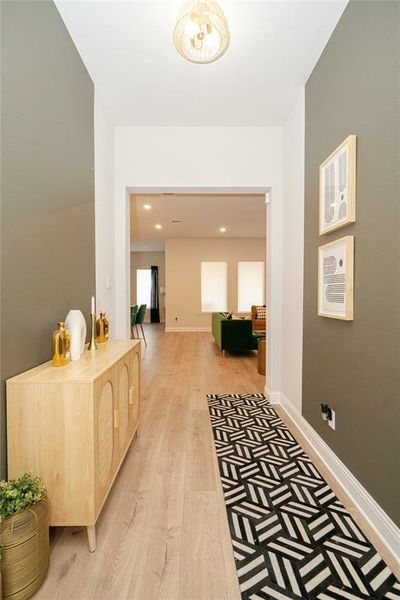 Furnished interior view inside a new home in , Little Elm (Image 11).