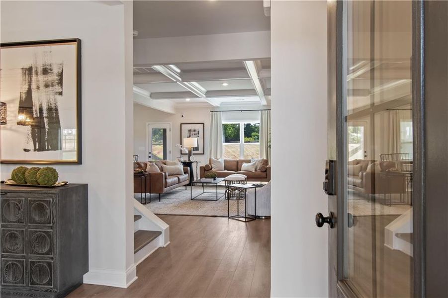 Furnished interior view inside a new home in Kentmere, Auburn (Image 15).