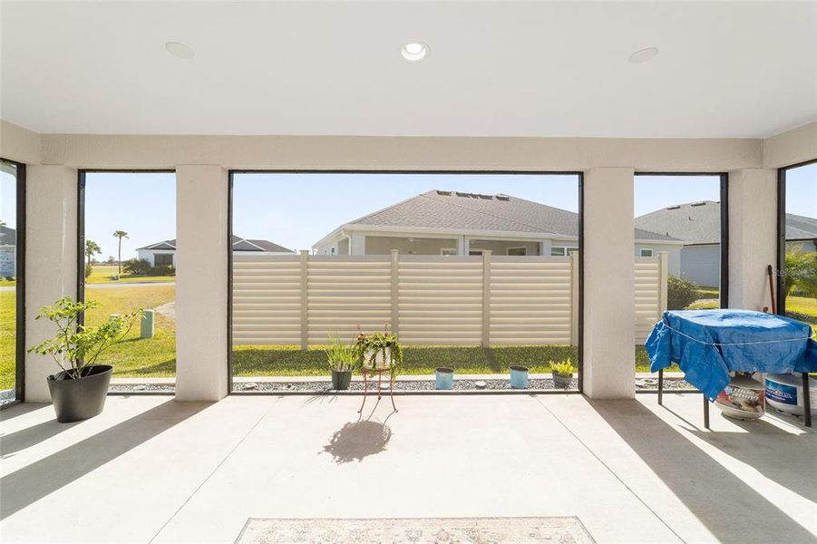 Exterior details and patio area of a home in , The Villages (Image 25).