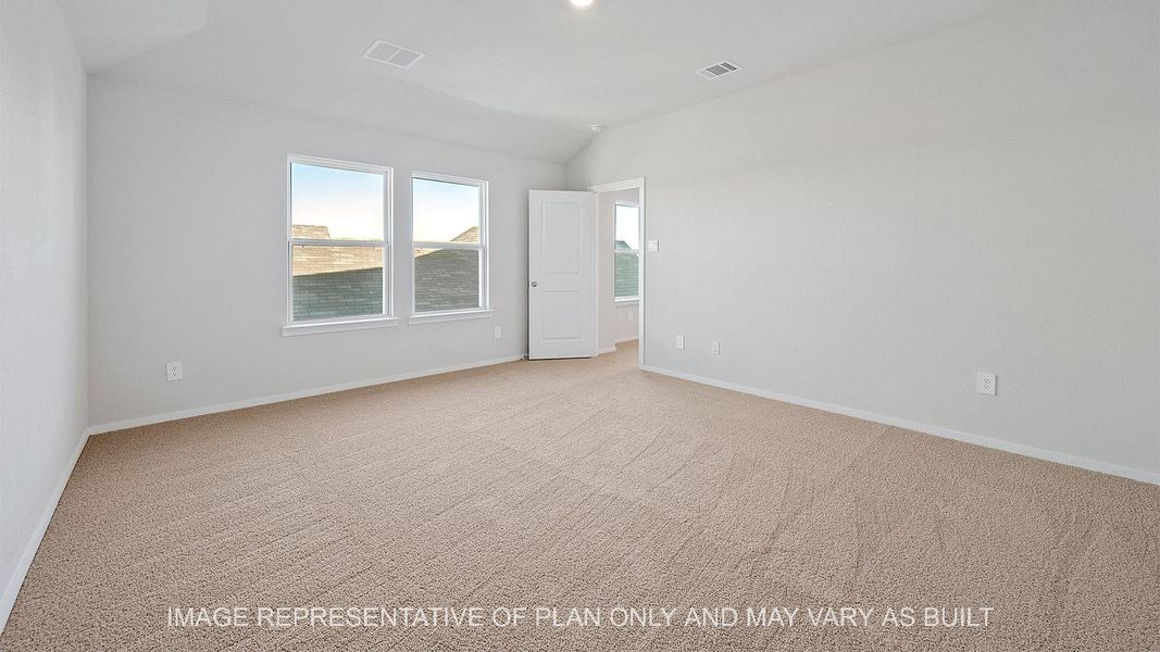 Spacious, unfurnished interior of a new home in Cornerstone, Rockdale (Image 9).