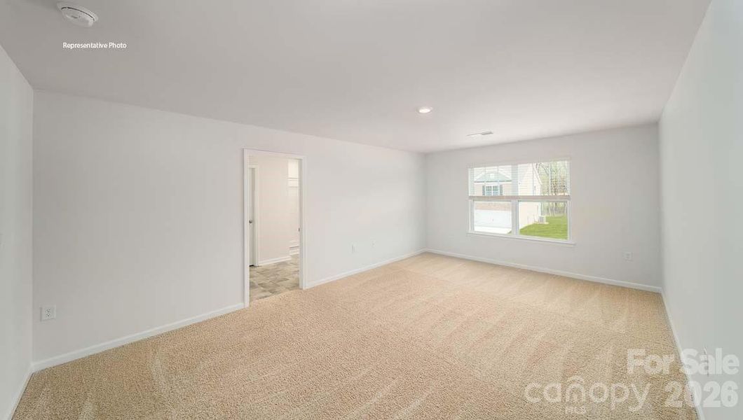 Spacious, unfurnished interior of a new home in Wallace Springs, Statesville (Image 16).