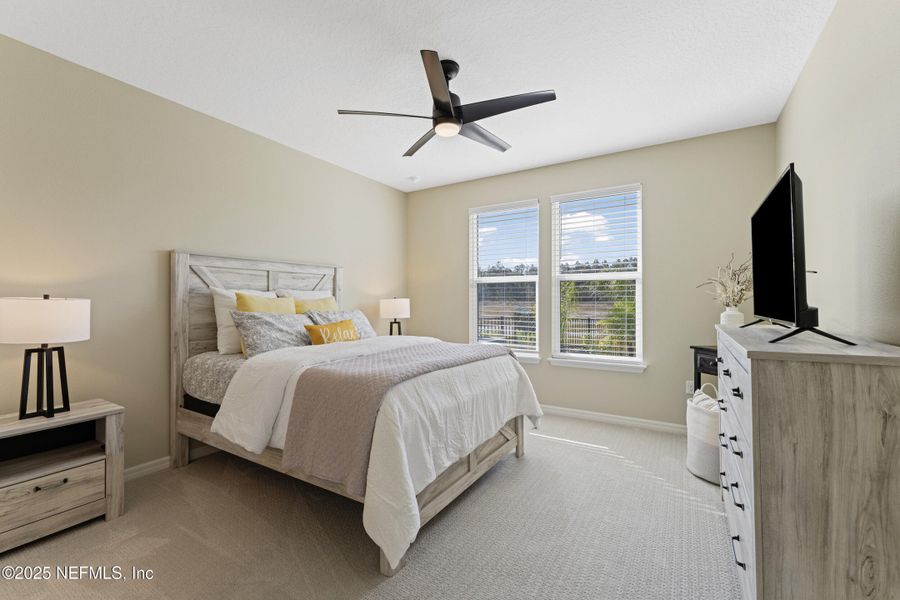 Furnished interior view inside a new home in Summer Bay at Grand Oaks, St. Augustine (Image 19).
