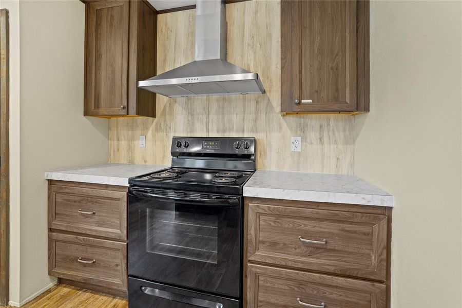 Close-up of interior finishes inside a home in , Huffman (Image 18).