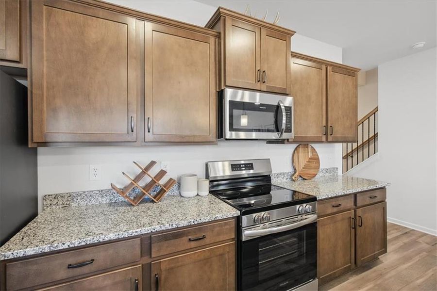 Furnished interior view inside a new home in , Cartersville (Image 5).