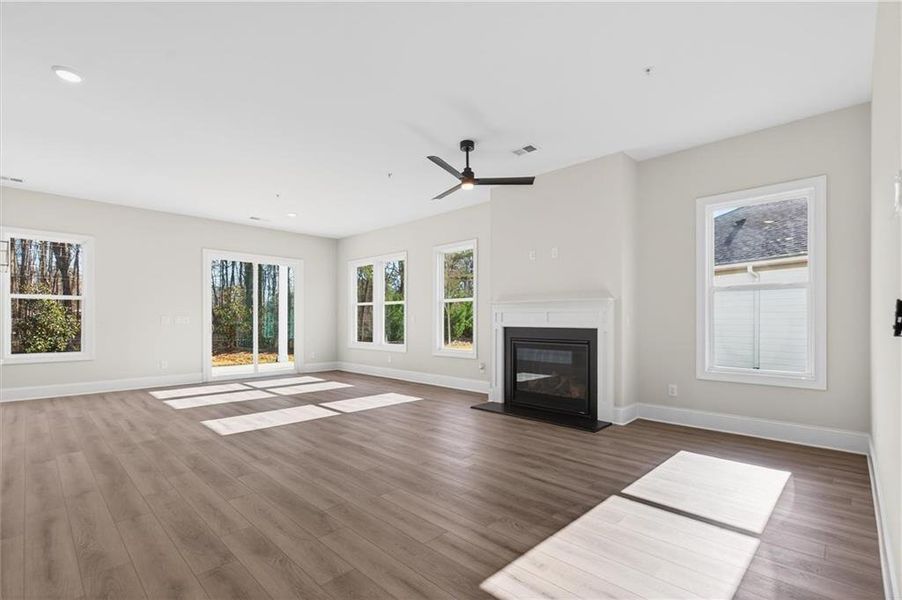 Spacious, unfurnished interior of a new home in The Reserve at Bells Ferry, Kennesaw (Image 19).