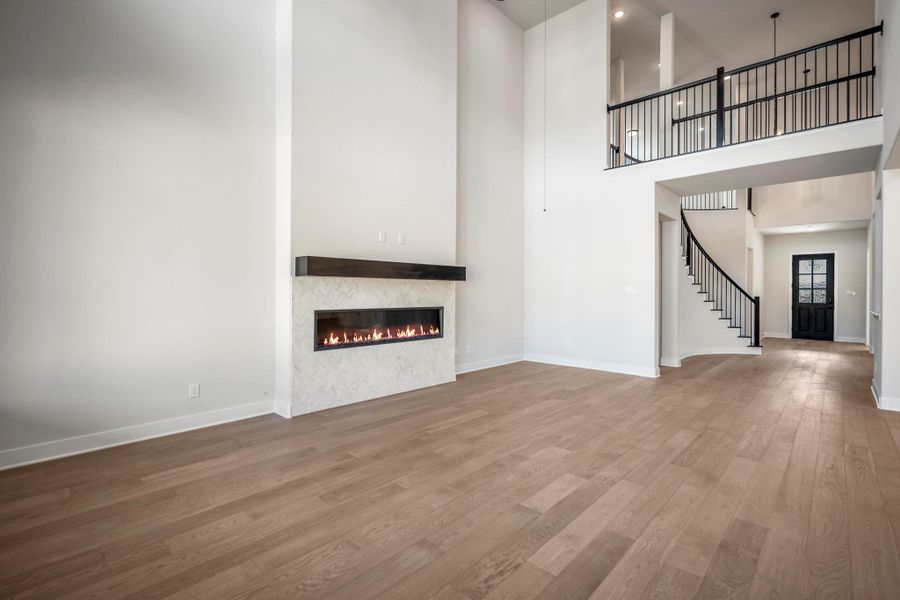 Spacious, unfurnished interior of a new home in Artavia 70′ Lots, Conroe (Image 23).