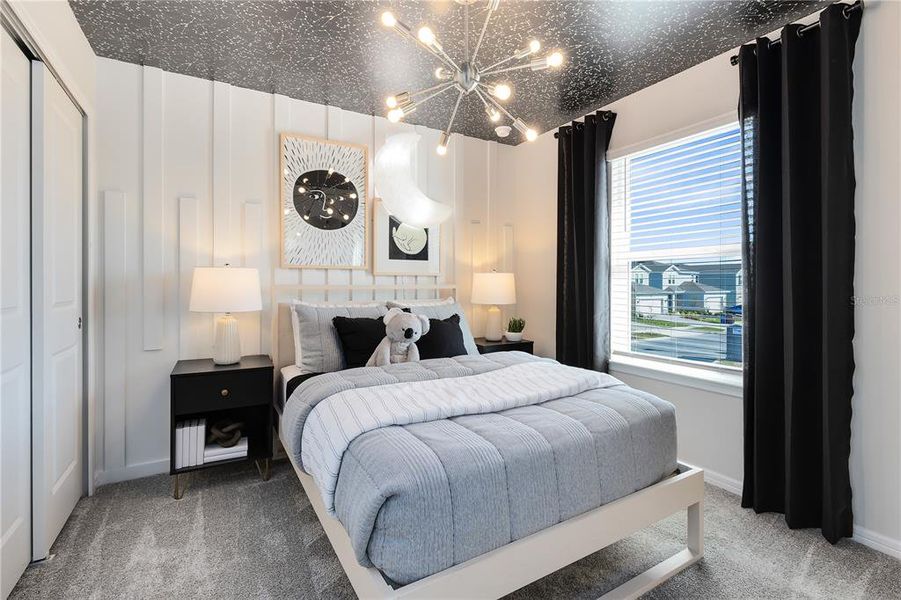 Furnished interior view inside a new home in Tohoqua, Kissimmee (Image 24).