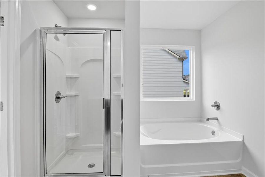 Furnished interior view inside a new home in Creekside Landing, Dallas (Image 6).