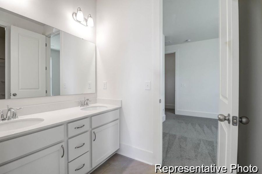 Furnished interior view inside a new home in , Ravenel (Image 24).