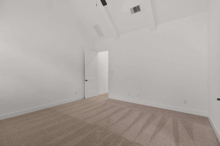 Representative unfurnished interior of a home built from the Nicklaus by Chesmar Homes in Riceland Alley Loads, Mont Belvieu (Image 63).