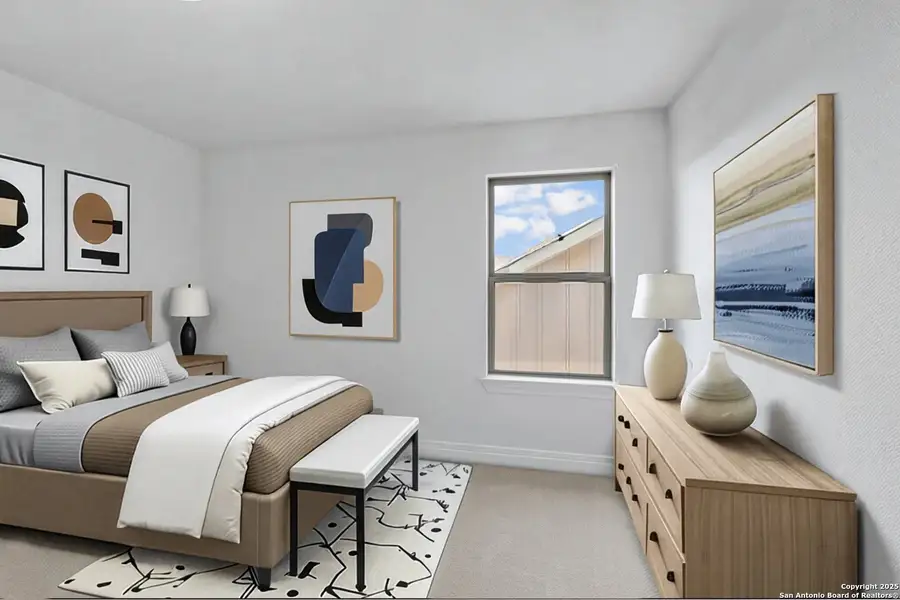 Furnished interior view inside a new home in Dove Song, Marion (Image 3).