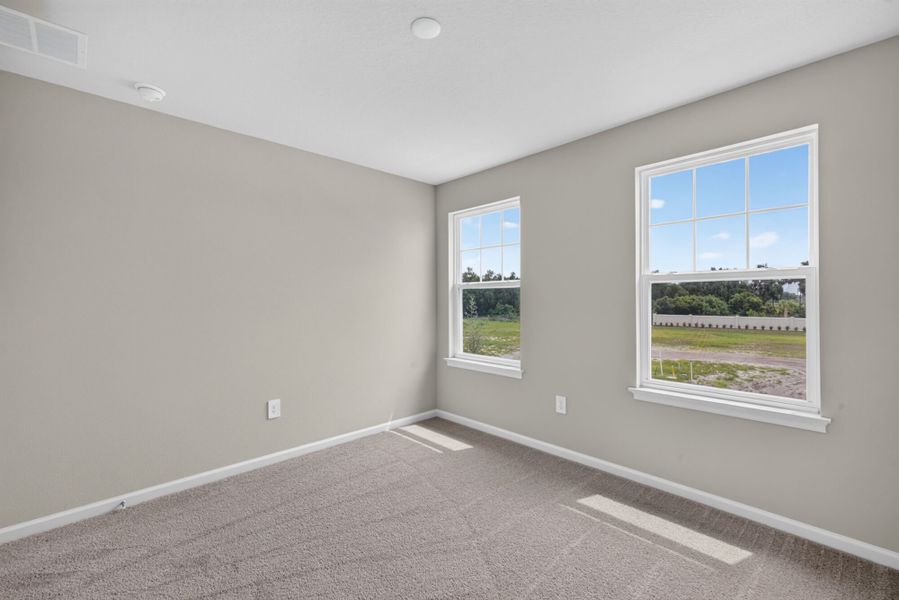 Spacious, unfurnished interior of a new home in Crosswind Ranch, Parrish (Image 17). Spacious, unfurnished interior of a new home in Crosswind Ranch, Parrish (Image 17).