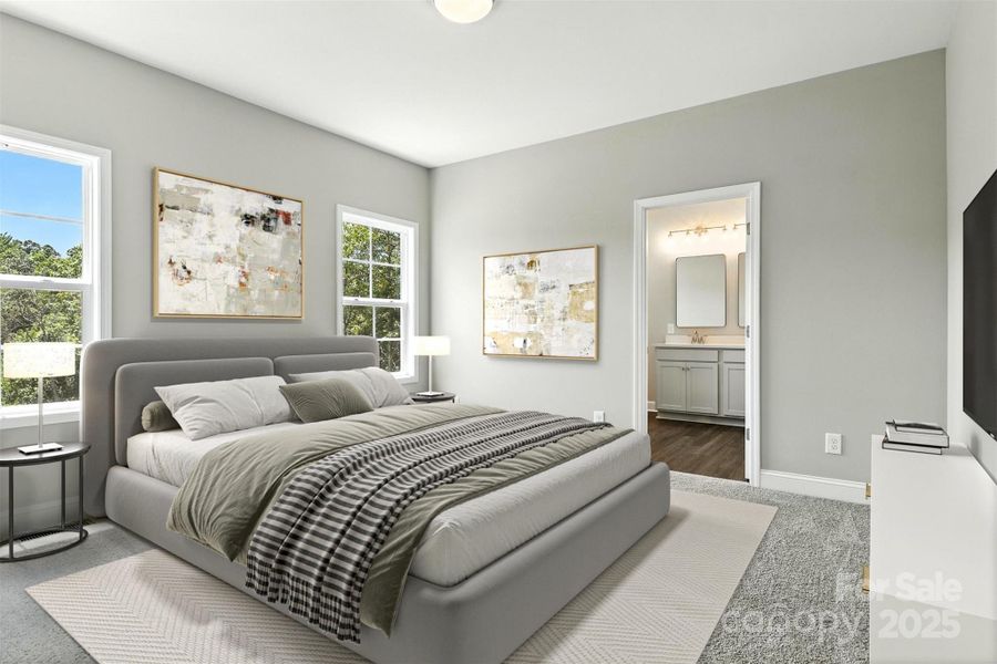 Furnished interior view inside a new home in , Hickory (Image 8). Furnished interior view inside a new home in , Hickory (Image 8).