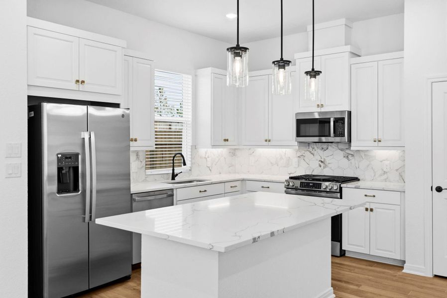 Furnished interior view inside a new home in Woodforest, Montgomery (Image 9).