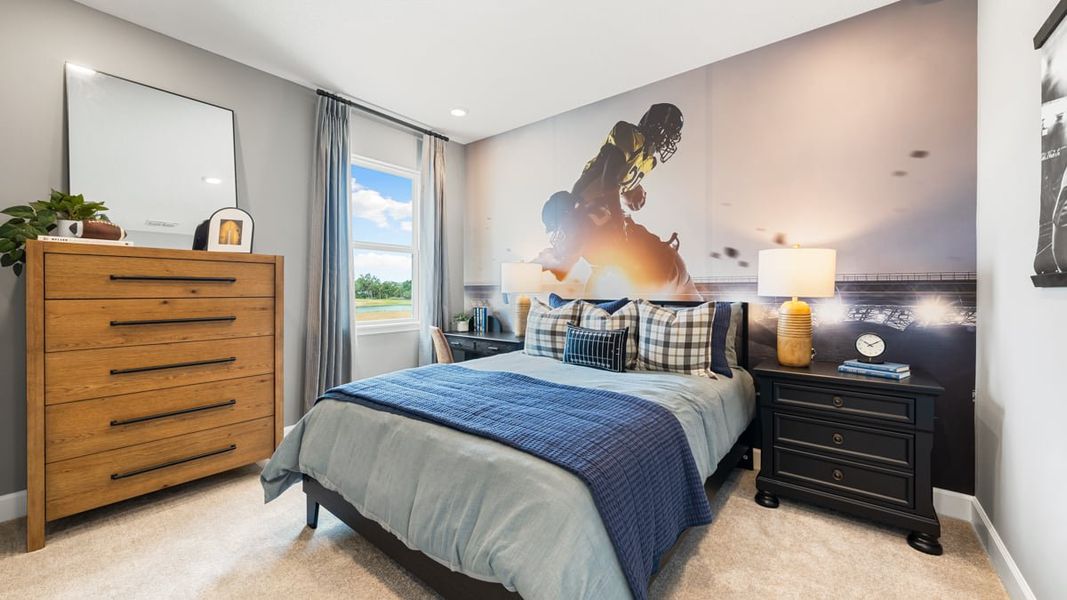 Furnished interior view inside a new home in Indigo Creek, Apollo Beach (Image 25).