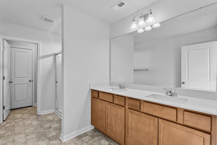Furnished interior view inside a new home in Hanes Lake, Winston-Salem (Image 13).