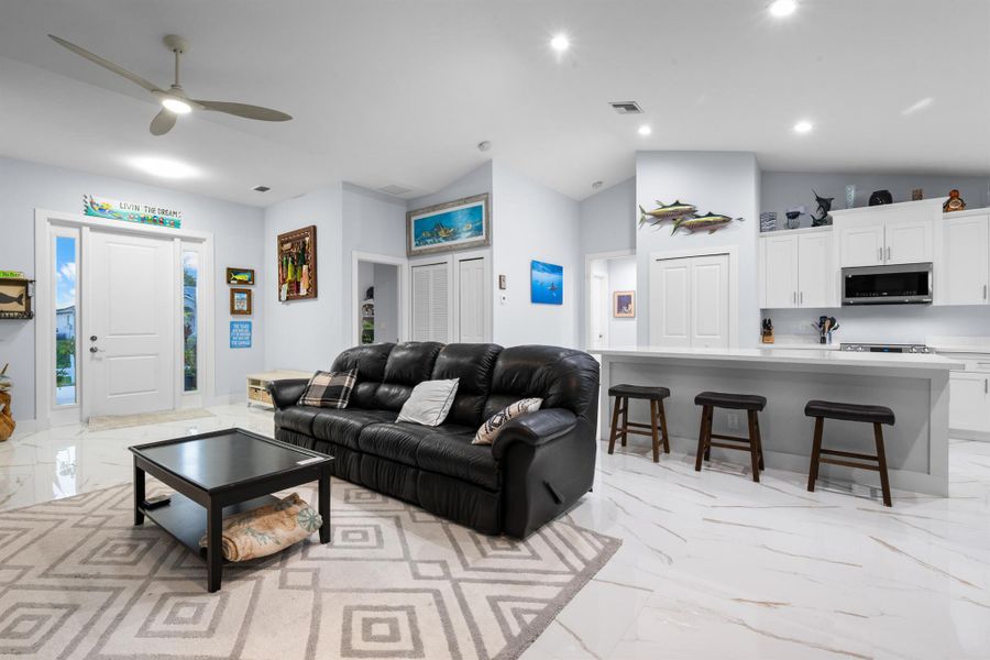 Furnished interior view inside a new home in , Port St. Lucie (Image 11).