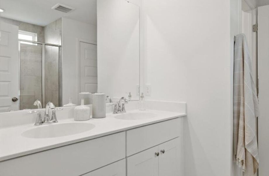 Furnished interior view inside a new home in Sweetgrass at Summers Corner, Summerville (Image 5).