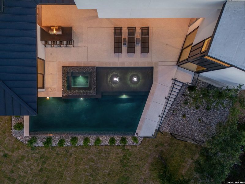 Exterior details and patio area of a home in , San Antonio (Image 30).