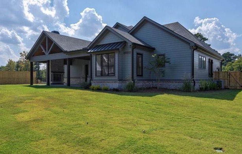 Front exterior of a new home in , Cumming, GA, highlighting curb appeal (Image 41).