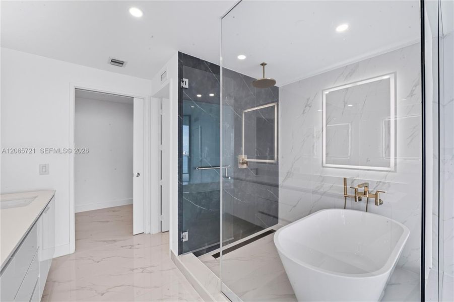 Furnished interior view inside a new home in Aria Reserve, Miami (Image 7). Furnished interior view inside a new home in Aria Reserve, Miami (Image 7).