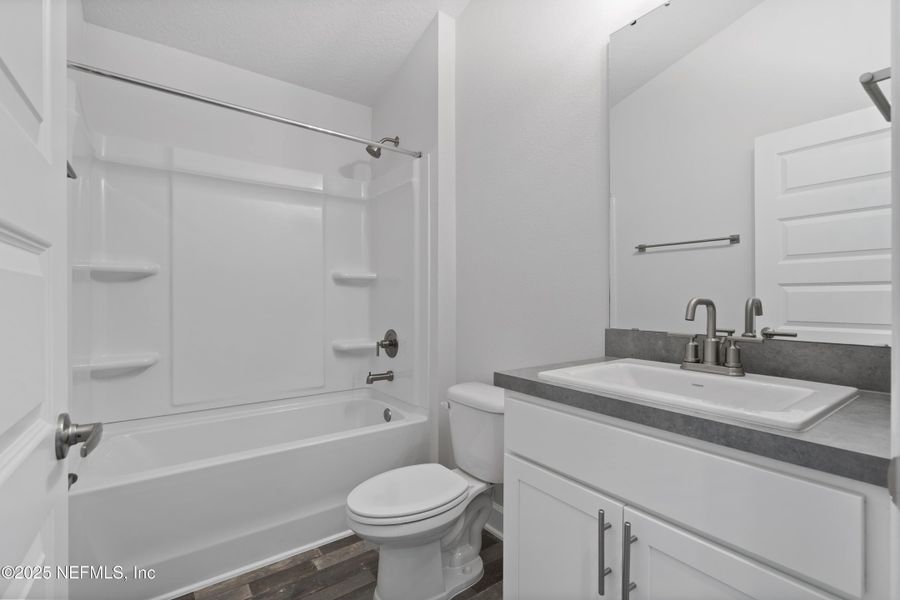 Furnished interior view inside a new home in Summerglen, Jacksonville (Image 9).
