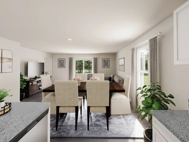 Representative furnished interior of a home built from the Lincoln by National HomeCorp in Victory Estates, Mabank (Image 14). Representative furnished interior of a home built from the Lincoln by National HomeCorp in Victory Estates, Mabank (Image 14).