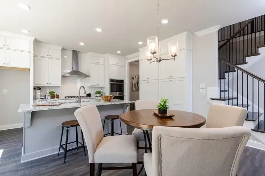 Furnished interior view inside a new home in Aberdeen, Hoschton (Image 17).