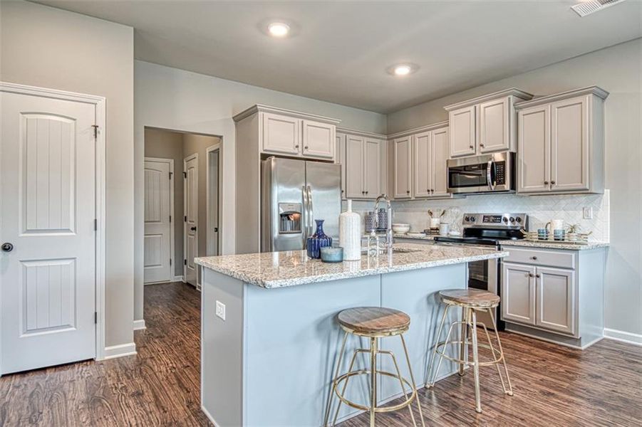 Furnished interior view inside a new home in Towne Center, Hampton (Image 8).