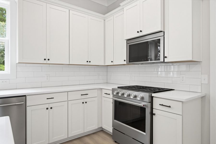 Furnished interior view inside a new home in , Meggett (Image 9).