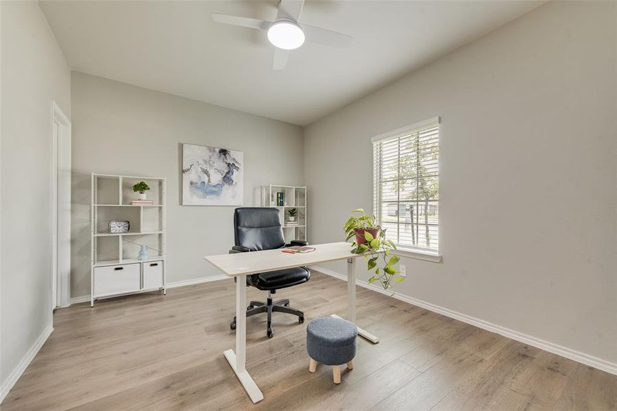 Furnished interior view inside a new home in , Princeton (Image 10).