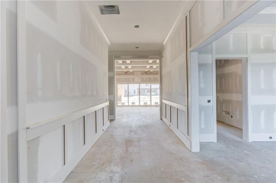 In-progress construction of a new home in , Buford, GA (Image 27).